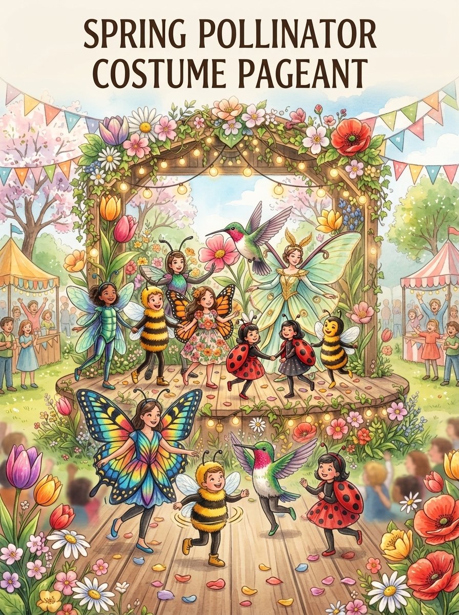 Poster: Spring Pollinator Costume Pageant